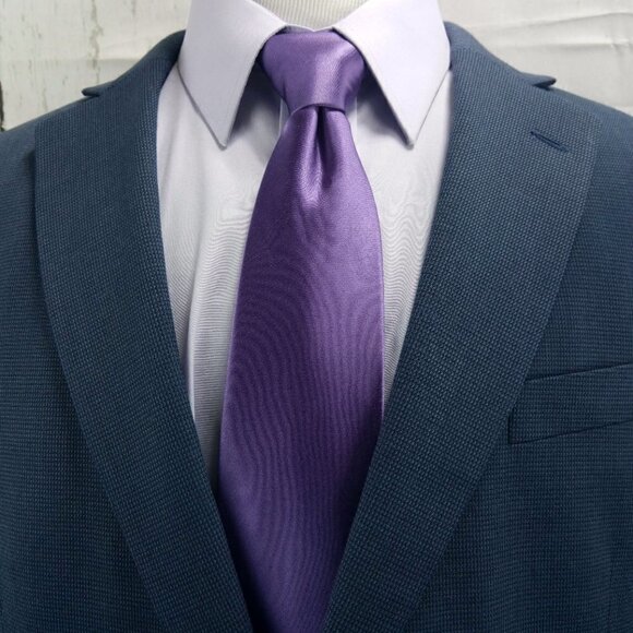 Stafford Tailored Culture Classic Fit 44R 2 Btn Blue Birdseye Blazer Spo… - Picture 4 of 10